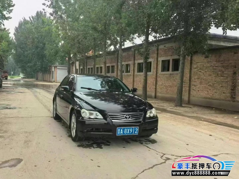 09年丰田锐志轿车抵押车出售
