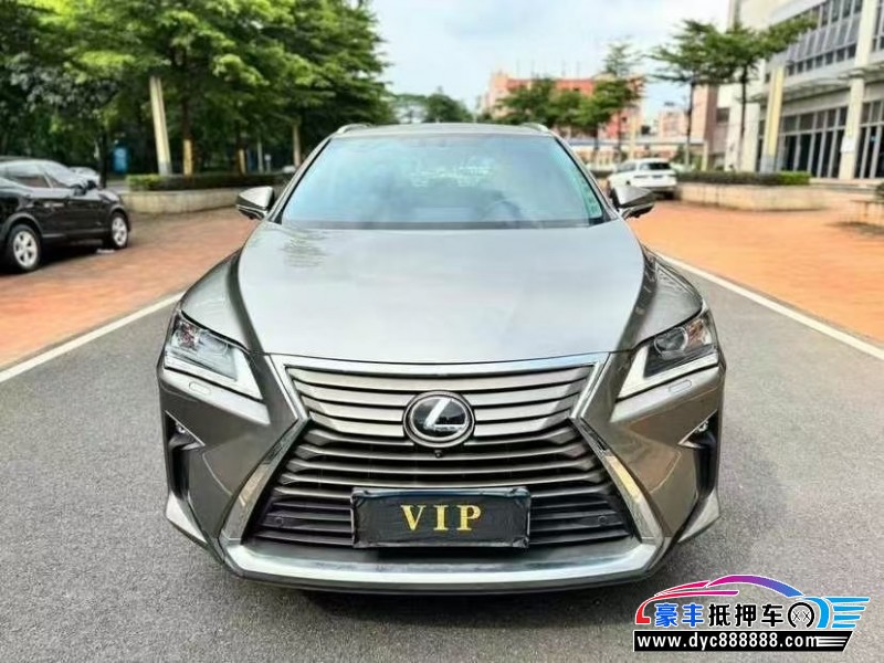 16年雷克萨斯RX轿车抵押车出售