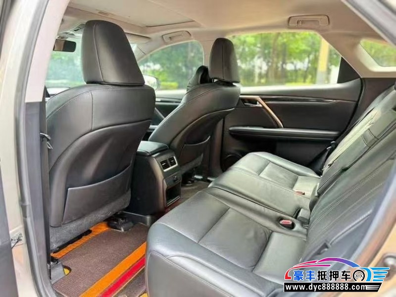 16年雷克萨斯RX轿车抵押车出售