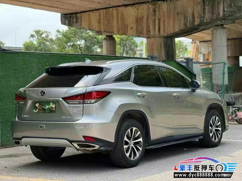 22年雷克萨斯RX轿车抵押车出售