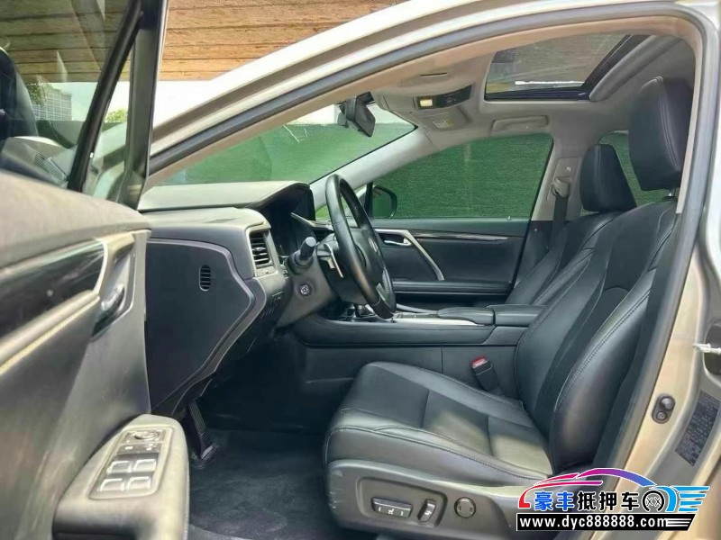 22年雷克萨斯RX轿车抵押车出售