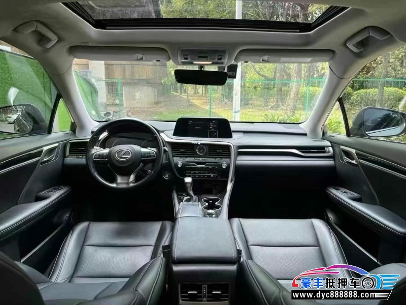 22年雷克萨斯RX轿车抵押车出售