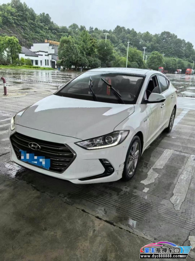 18年现代领动轿车抵押车出售