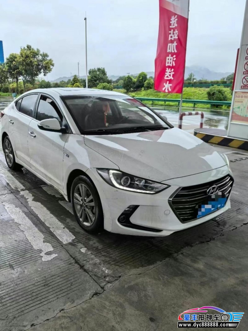 18年现代领动轿车抵押车出售