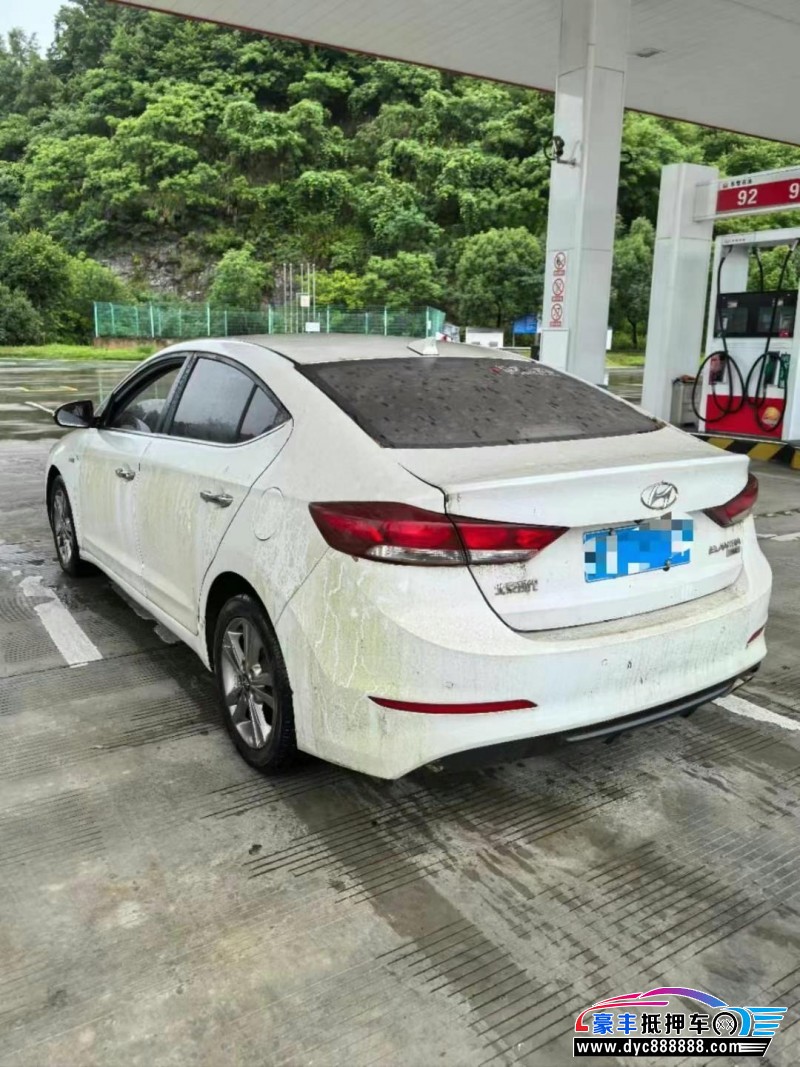 18年现代领动轿车抵押车出售