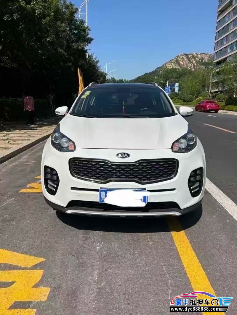 16年起亚KX5轿车抵押车出售