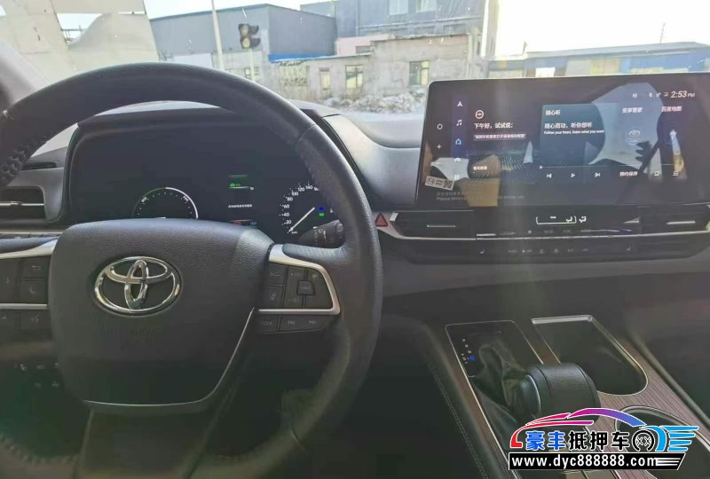 24年丰田格瑞维亚轿车抵押车出售