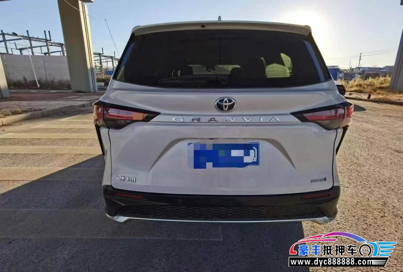 24年丰田格瑞维亚轿车抵押车出售