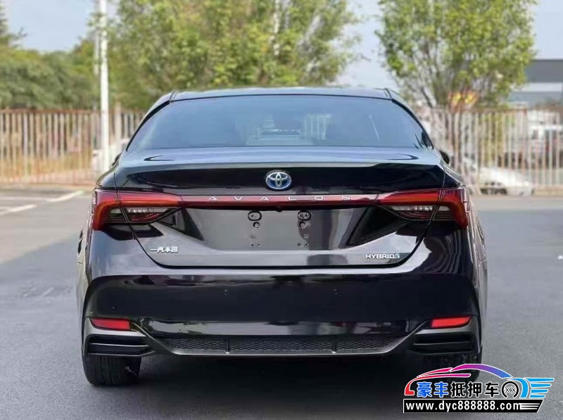 21年丰田亚洲龙轿车抵押车出售