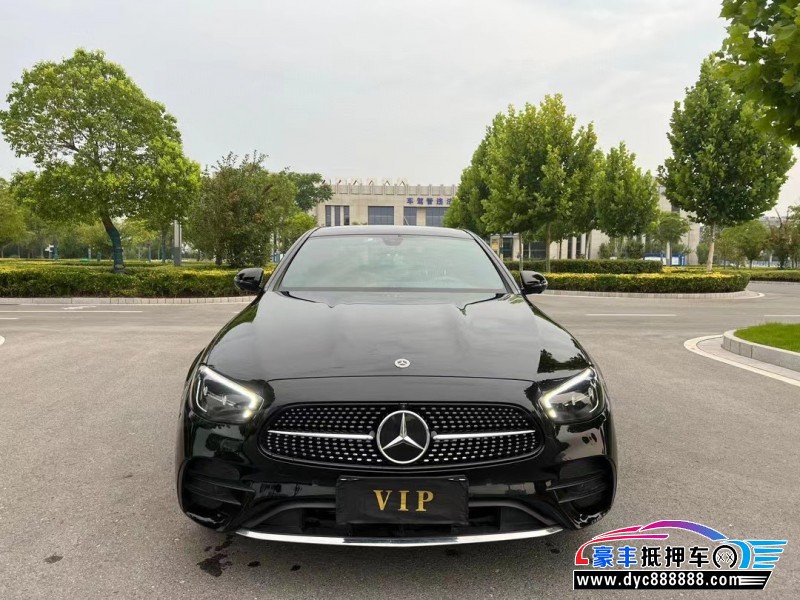 22年奔驰E轿车抵押车出售