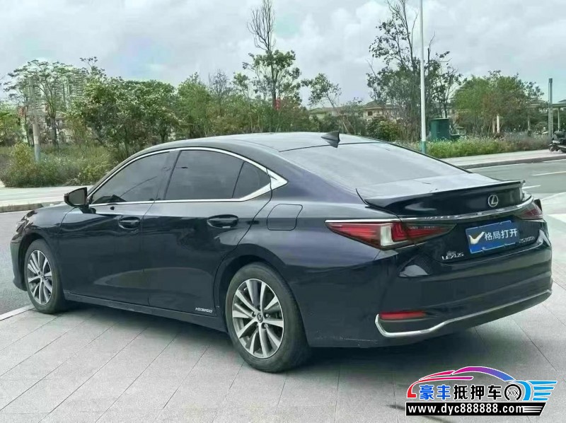 19年雷克萨斯ES轿车抵押车出售