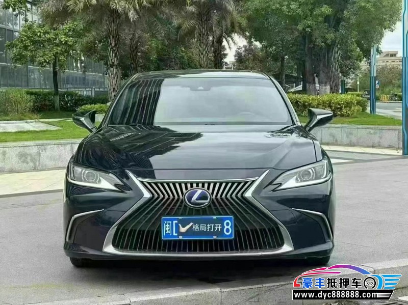 19年雷克萨斯ES轿车抵押车出售