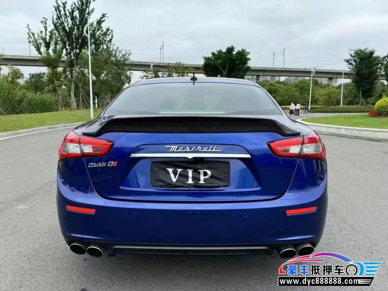 15年玛莎拉蒂Ghibli轿车抵押车出售