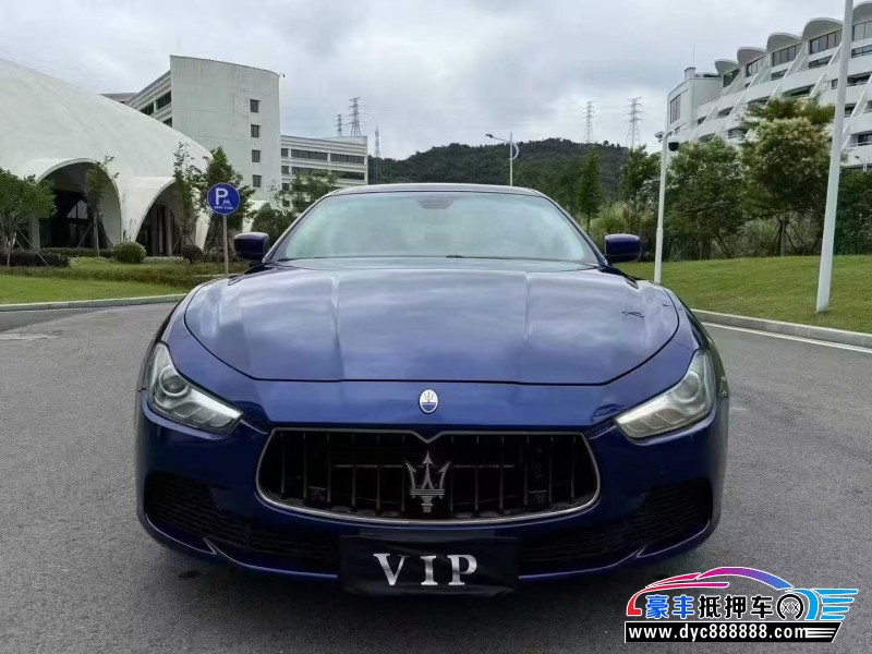 15年玛莎拉蒂Ghibli轿车抵押车出售