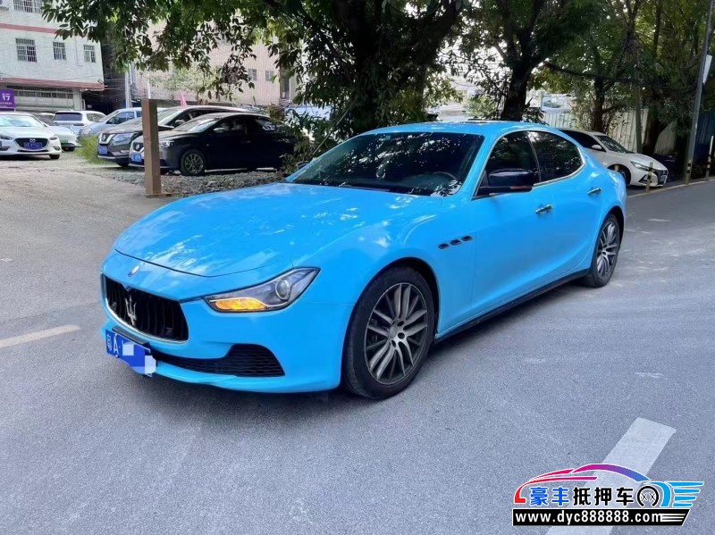 15年玛莎拉蒂Ghibli轿车抵押车出售
