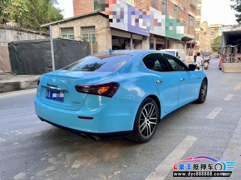 15年玛莎拉蒂Ghibli轿车抵押车出售