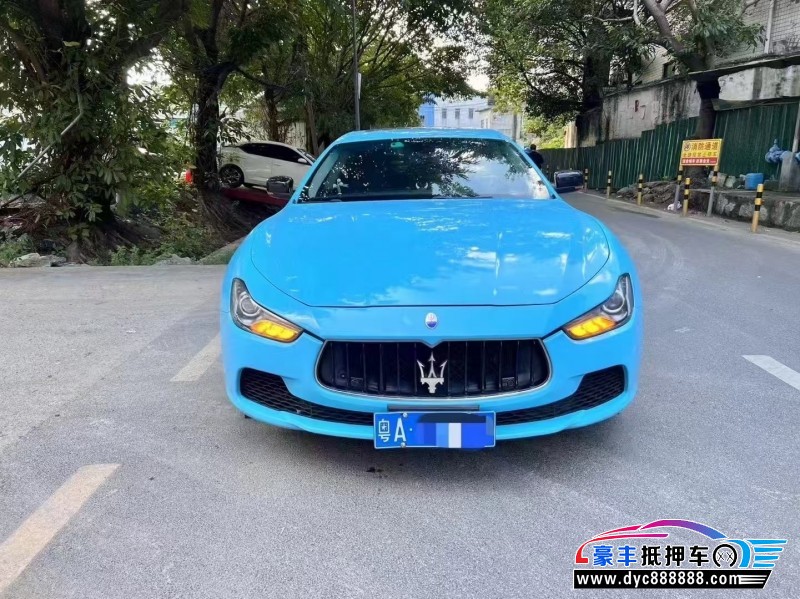 15年玛莎拉蒂Ghibli轿车抵押车出售