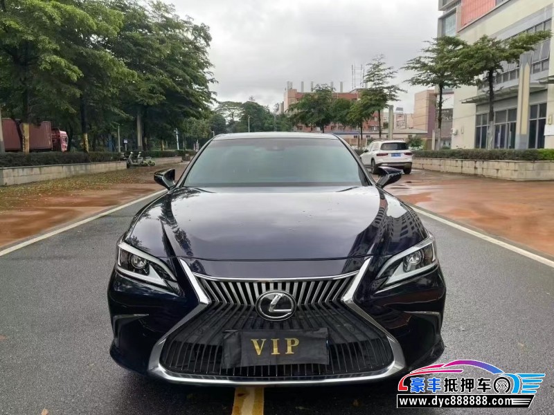 21年雷克萨斯ES轿车抵押车出售