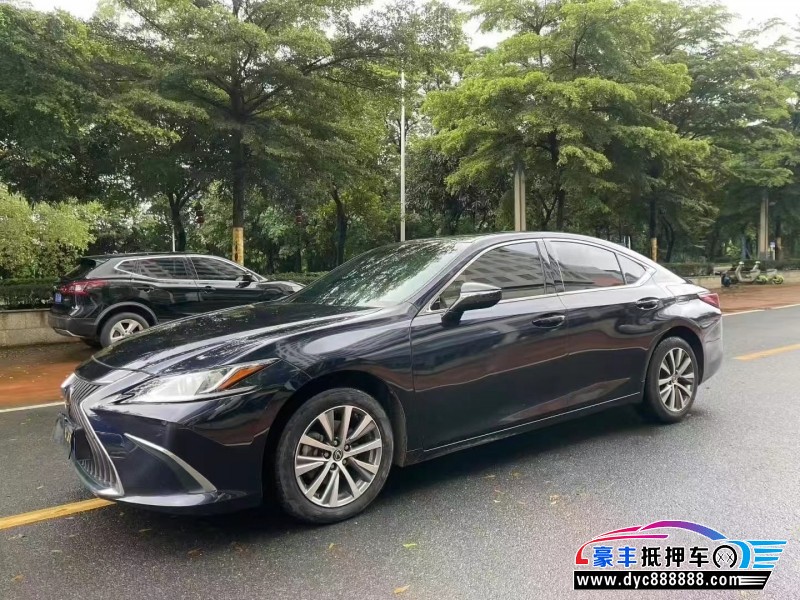 21年雷克萨斯ES轿车抵押车出售