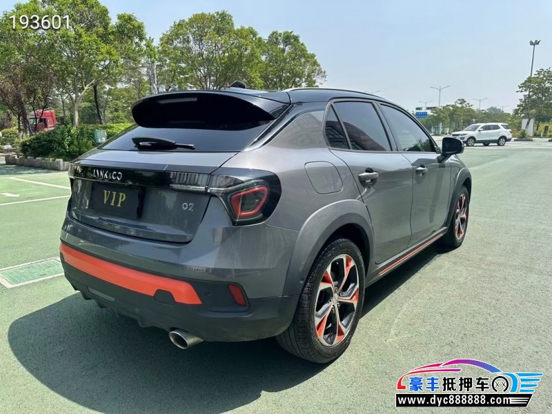 19年领克02轿车抵押车出售