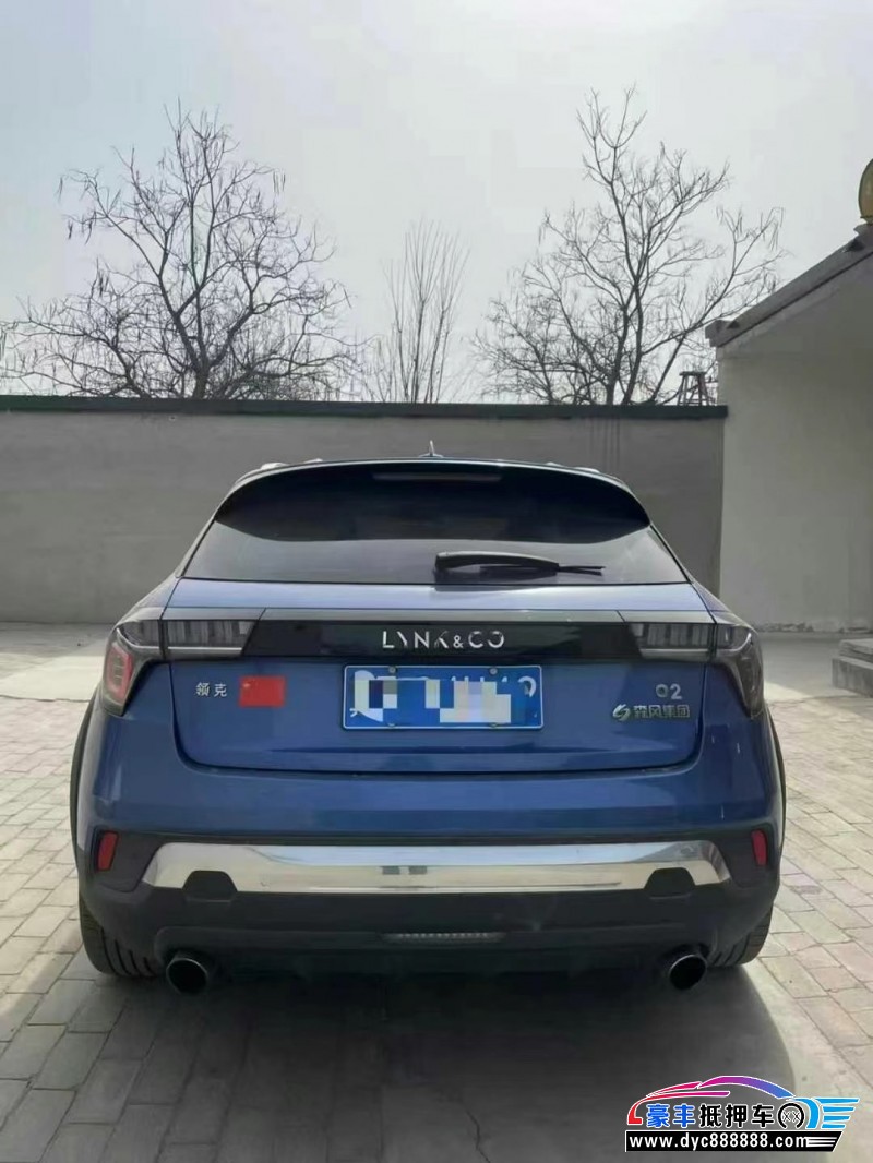 18年领克02轿车抵押车出售