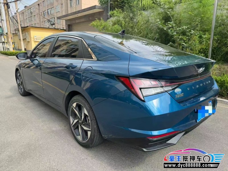 23年现代伊兰特轿车抵押车出售