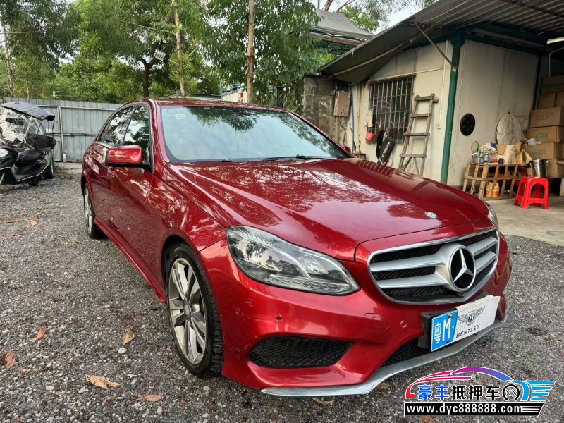 14年奔驰E轿车抵押车出售