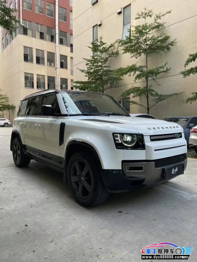 22年路虎卫士轿车抵押车出售