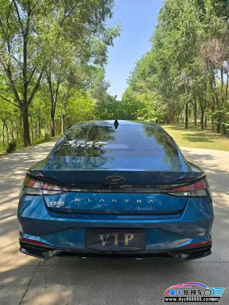 21年现代伊兰特轿车抵押车出售