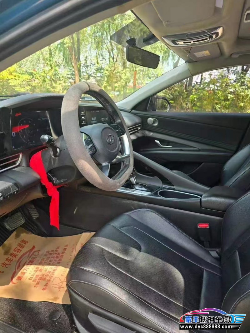 21年现代伊兰特轿车抵押车出售