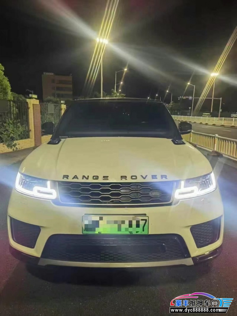 18年路虎揽胜运动轿车抵押车出售