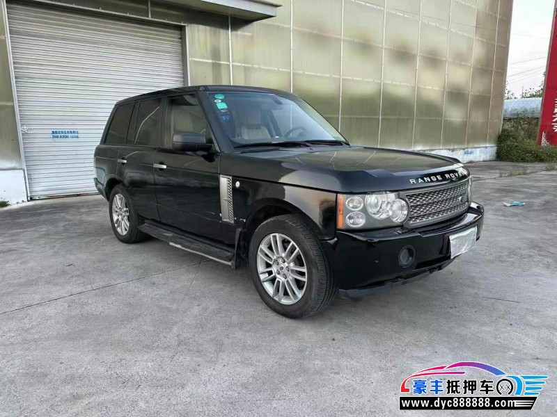 09年路虎揽胜轿车抵押车出售