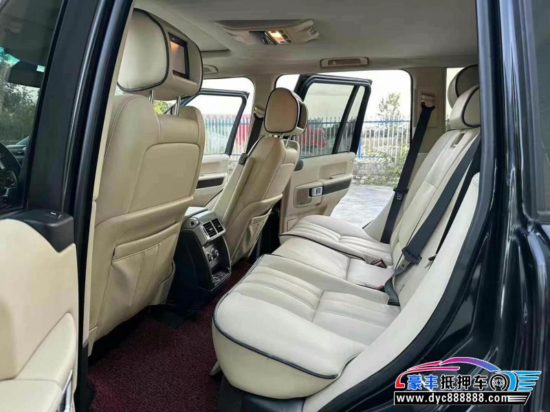 09年路虎揽胜轿车抵押车出售