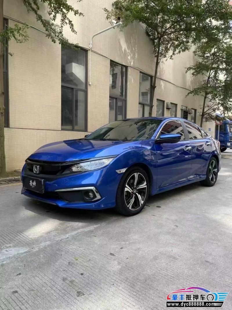 19年本田思域轿车抵押车出售