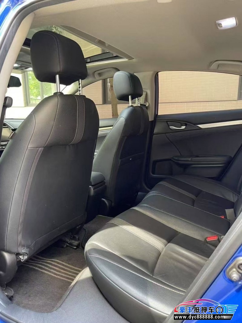 19年本田思域轿车抵押车出售