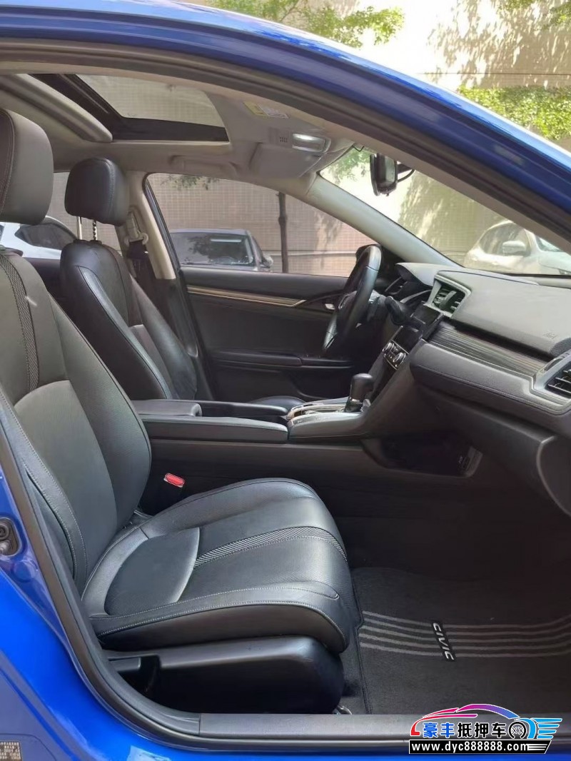 19年本田思域轿车抵押车出售