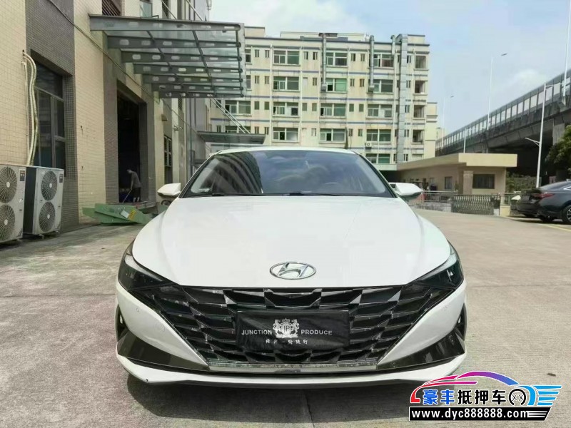 22年现代伊兰特轿车抵押车出售