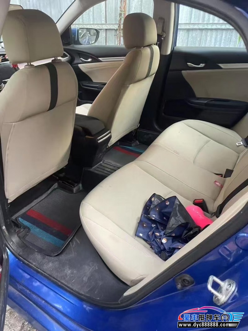 18年本田思域轿车抵押车出售