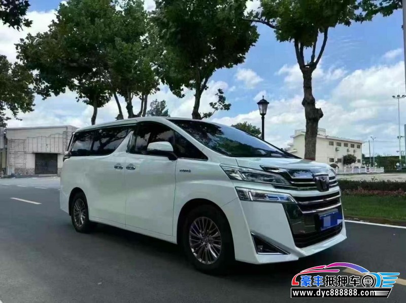 21年丰田威尔法MPV抵押车出售