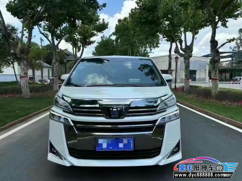 抵押车出售21年丰田威尔法MPV