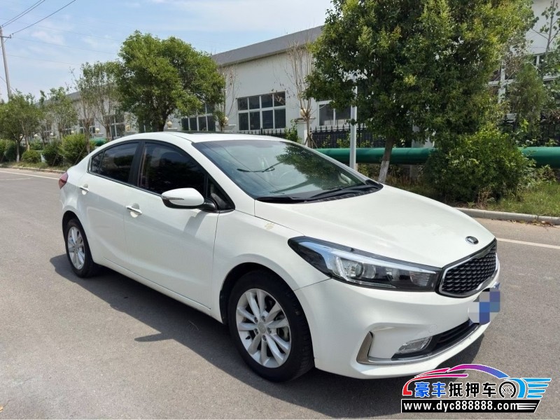 16年起亚K3轿车抵押车出售