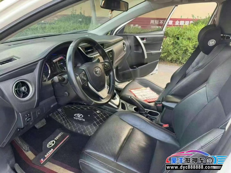 20年丰田雷凌轿车抵押车出售