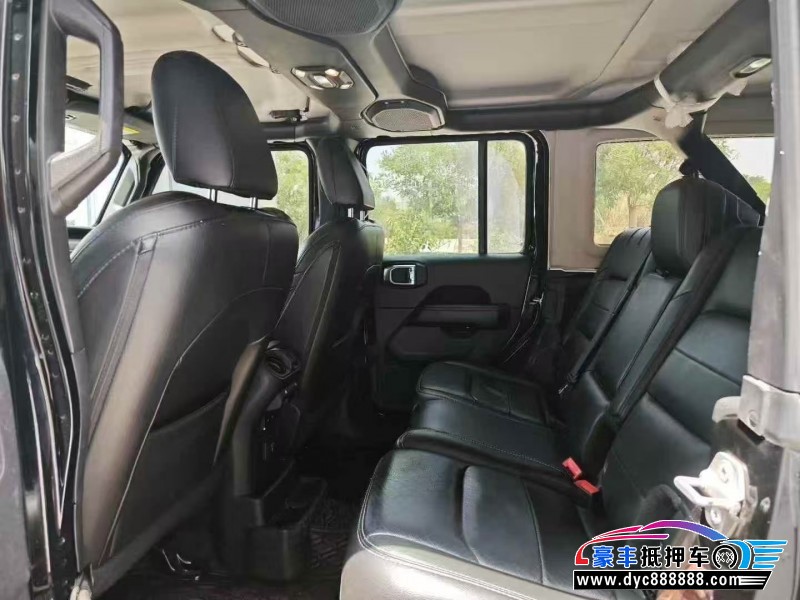 20年Jeep牧马人轿车抵押车出售