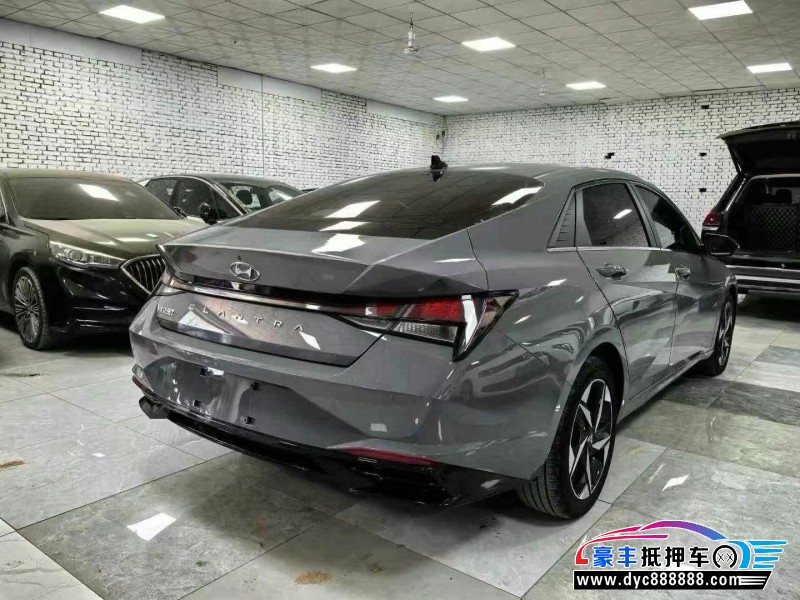 23年现代伊兰特轿车抵押车出售