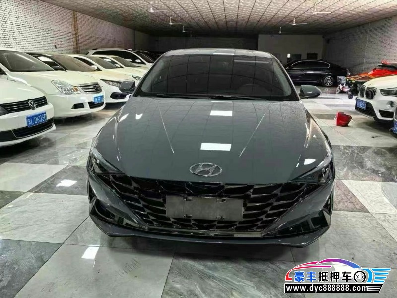 23年现代伊兰特轿车抵押车出售