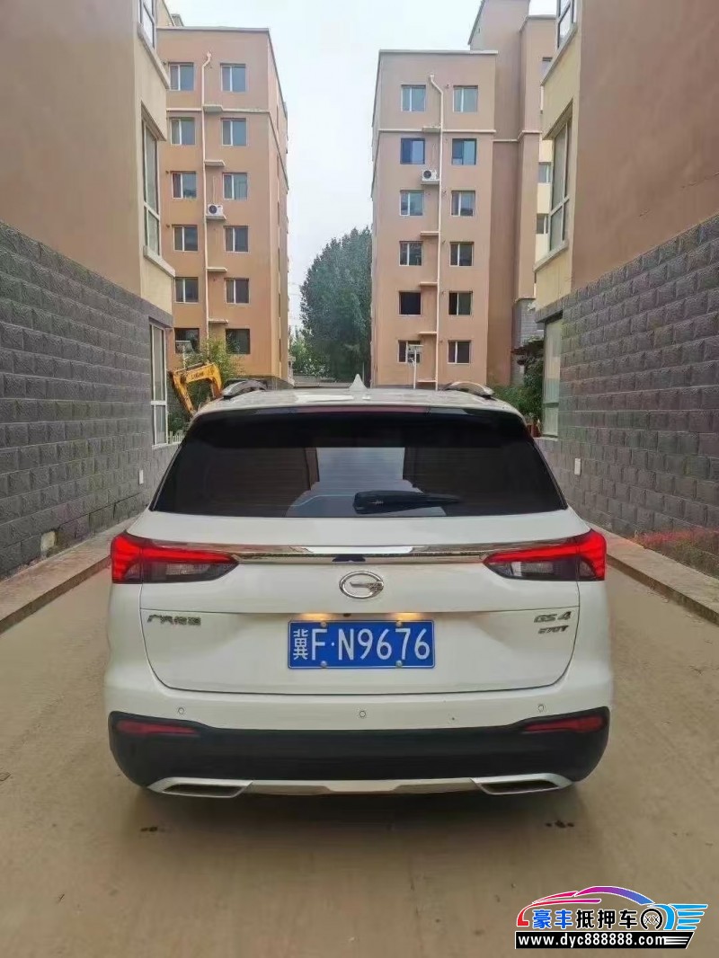23年传祺GS4轿车抵押车出售