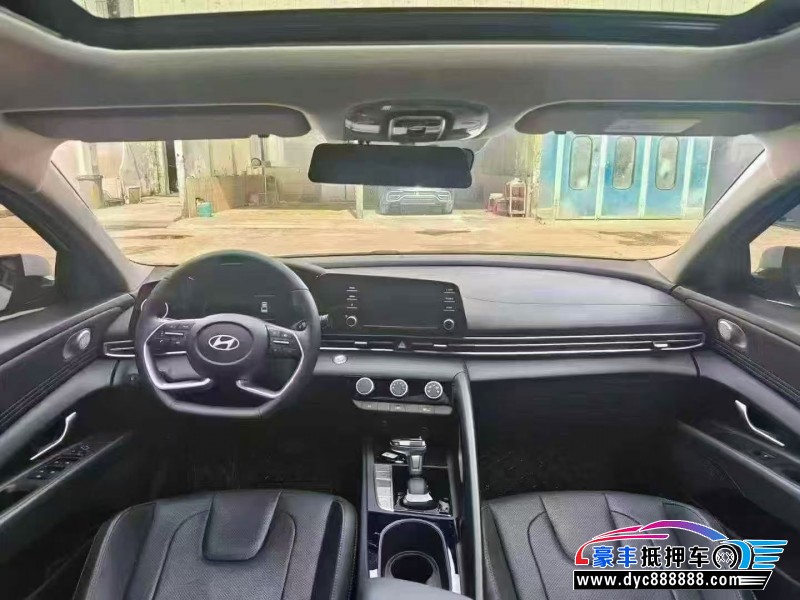 23年现代伊兰特轿车抵押车出售