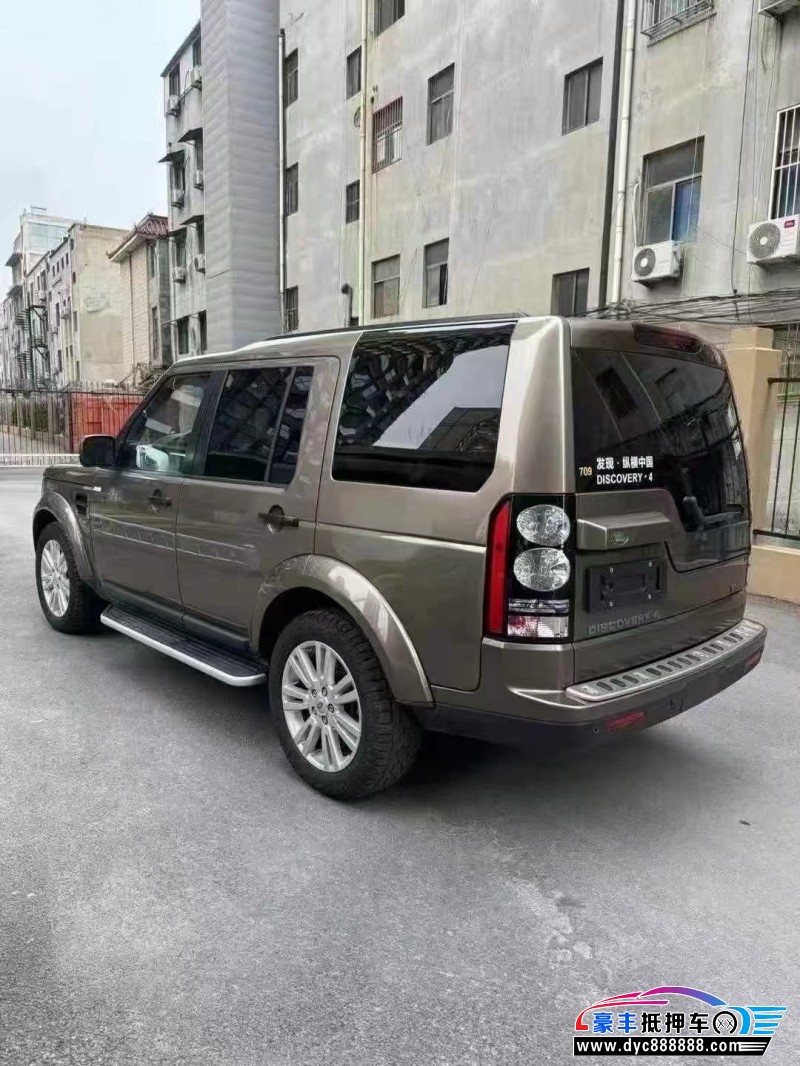 13年路虎发现4轿车抵押车出售