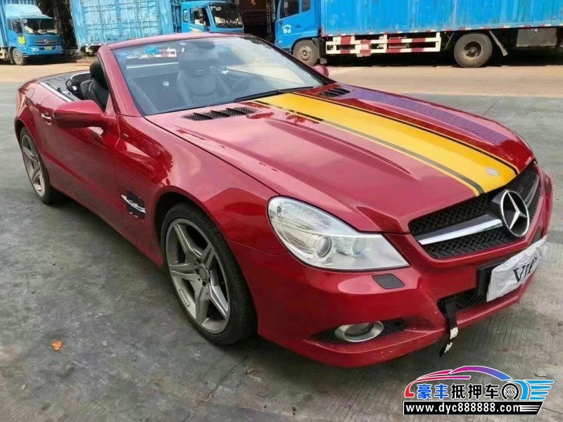 14年奔驰SL轿车抵押车出售