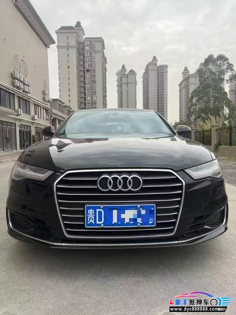 17年奥迪A6L轿车抵押车出售